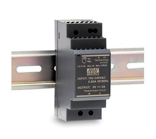 Meanwell 60W 24VDC 2.5A DIN Rail Switchmode Power Supply LED power indiciator