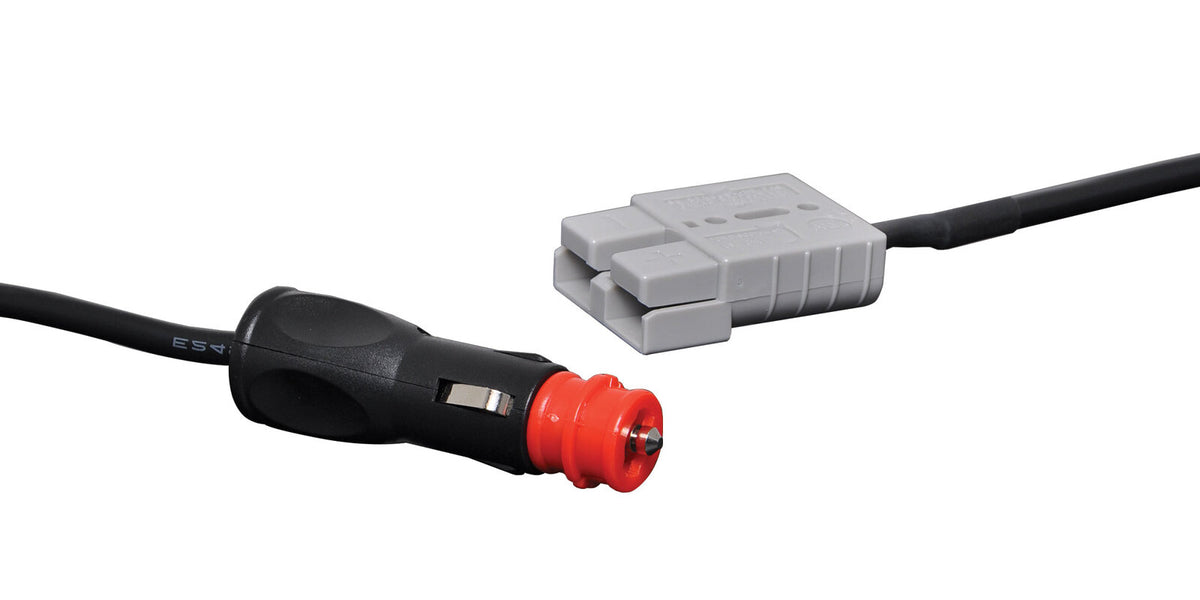 Powerhouse 0.3m 6AWG Twin Core Merit Car Accessory Plug to Anderson St ...