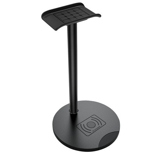 Digitech Headphone Holder with Qi Wireless Charger Sturdy Sleek Design