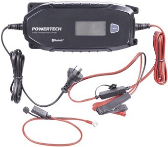 Powertech 12VDC 7.5A Bluetooth Intelligent Lead Acid and Lithium Battery Charger