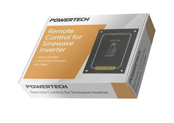 Powertech Remote Control for Sinewave Inverter LED On/Off indicator