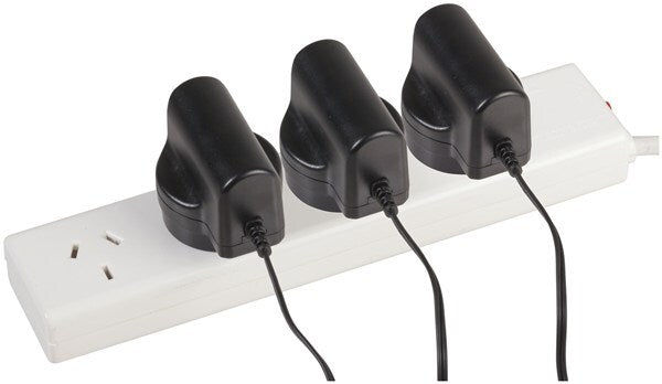Ultra-Slim Power Supply 7DC Plugs 9V DC 500mA Input 100-240VAC 50/60Hz