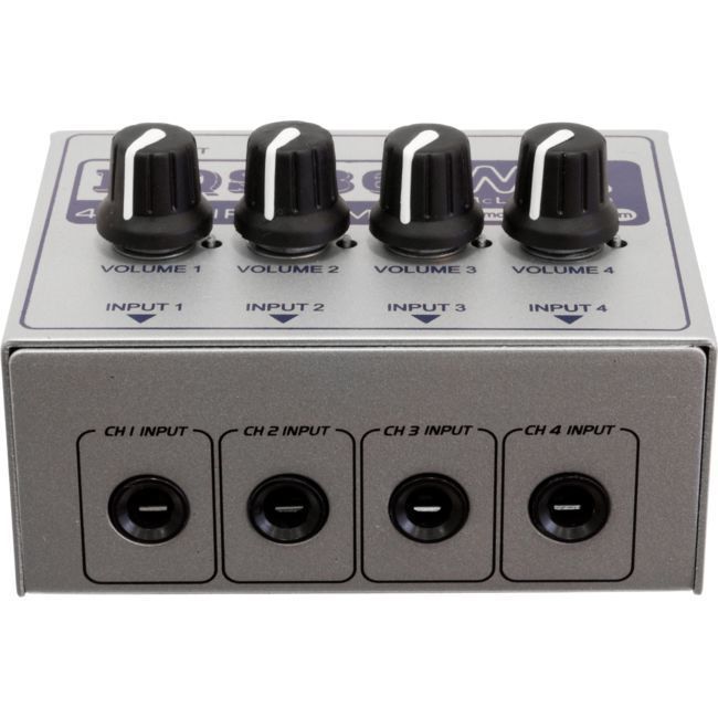 McLELLAND MQS36 4 Channel Passive MIxer Line with Volume Control 1 in 4 out