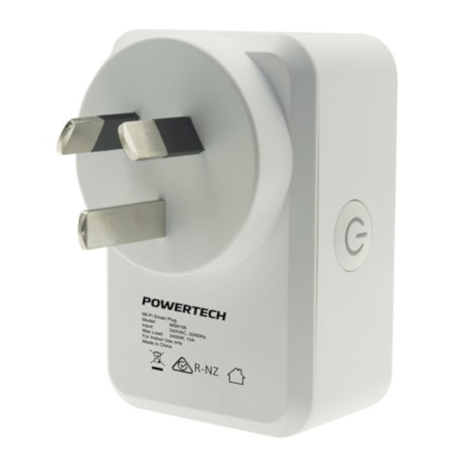 Powertech Smart Plug WiFi Controlled Mains Switch 240V 10A rated App Control