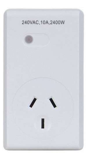 Remote Controlled Mains Outlet Power Adaptor range of up to 30m