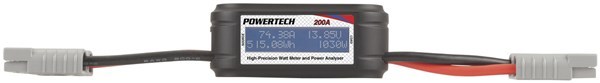 Powertech 200A DC 50A 8AWG Cable High Current Connectors All-in-One Power Meter