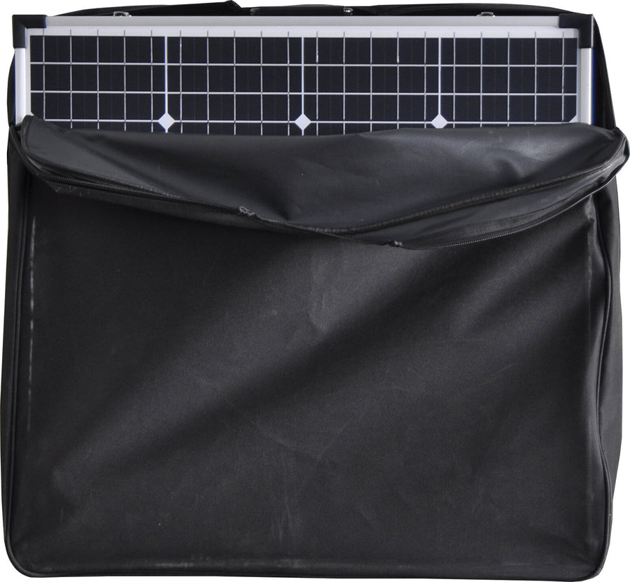 Powerhouse 130W 12V Folding Portable Solar Panel Carry Bag Included