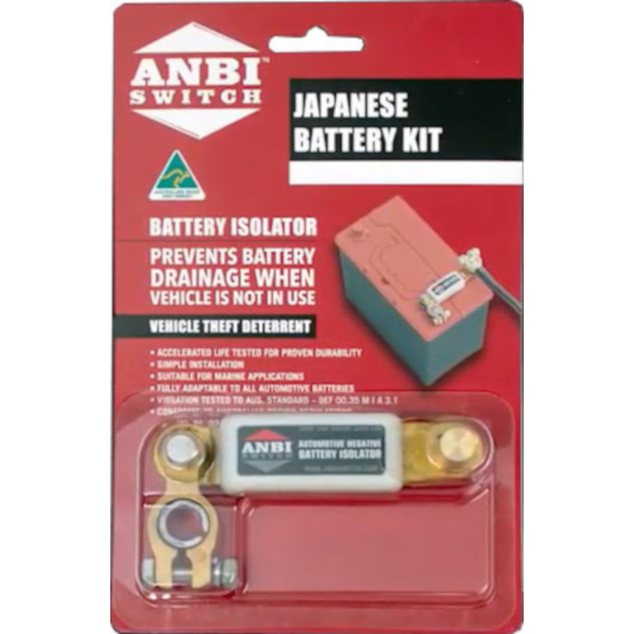 ANBI Proven Anti-Corrosive Japanese Switch Automative Negative Battery Isolator