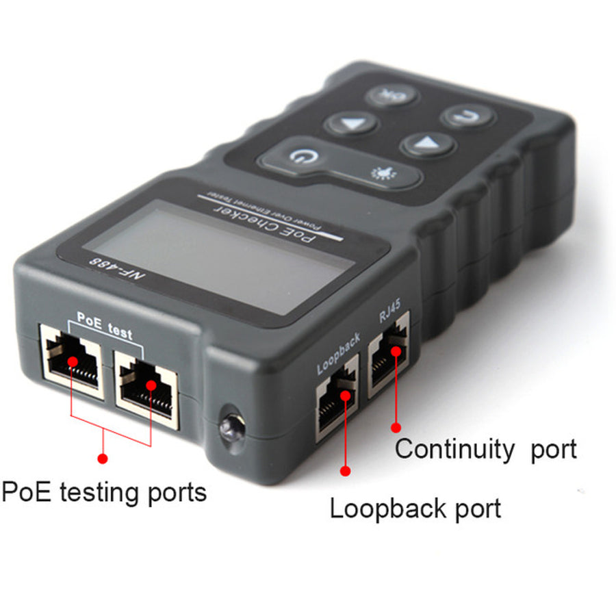 DOSS NF488 Voltage Current Continuity 3In 1 POE Power Tester