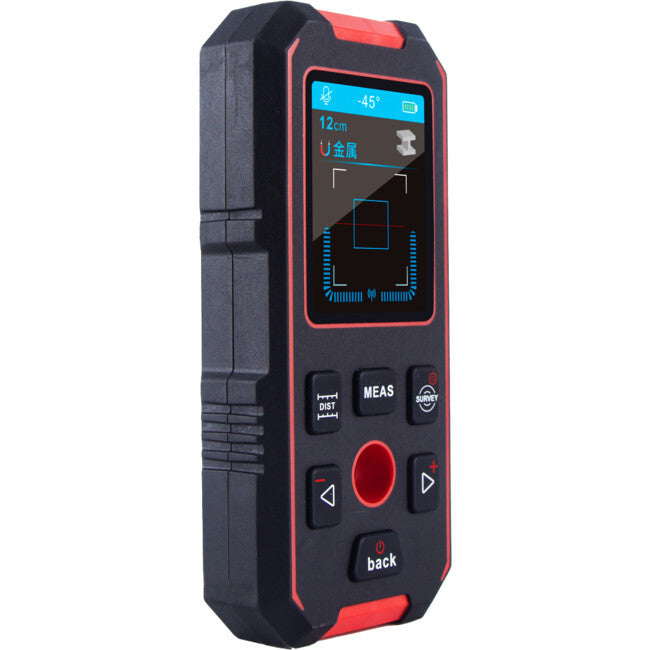 Rilevatore Multifunzione 3 In 1 Jadeshay NF-518S - Telemetro Laser, Rilevatore Metalli/Legno, Livello Digitale