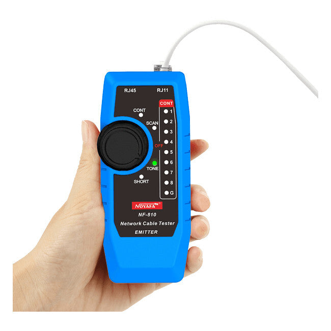 NOYAFA NF810 Multifunction Testing Mode Cable Detector or Tracer LAN Tester Blue