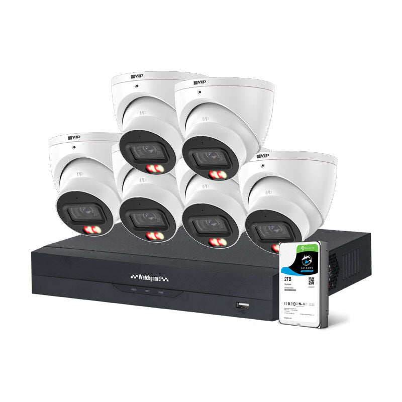 6.0MP AI Smart Dual Light CCTV Kit with 6 Cameras (2TB) – Bourne ...