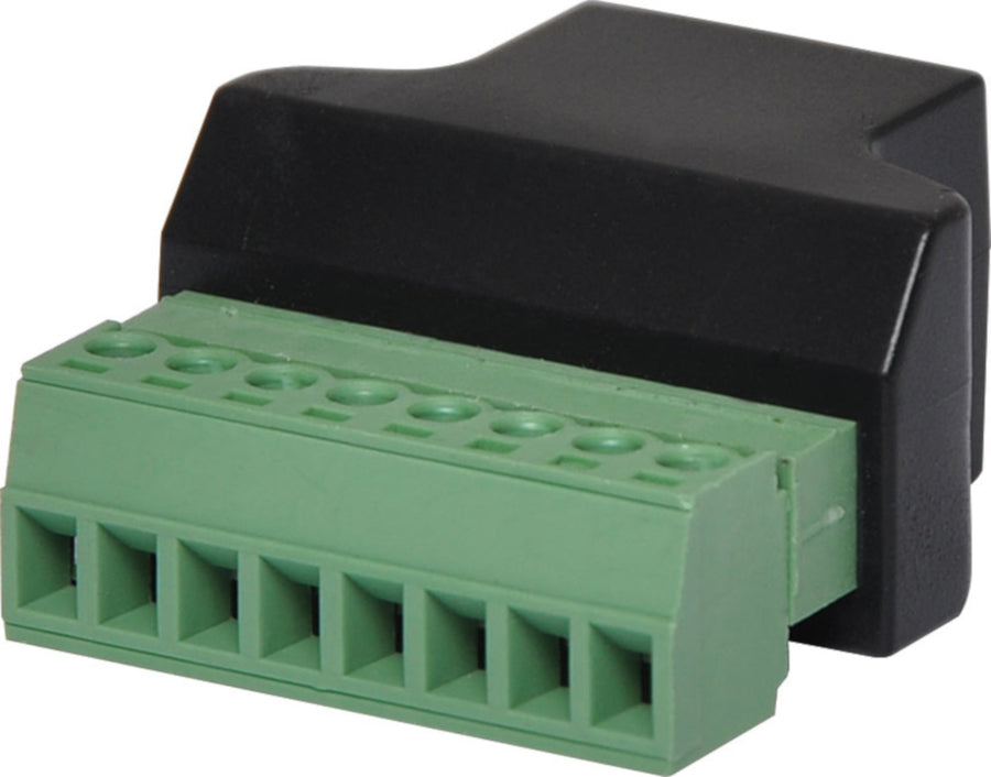 RJ45 Socket To Screw Terminals