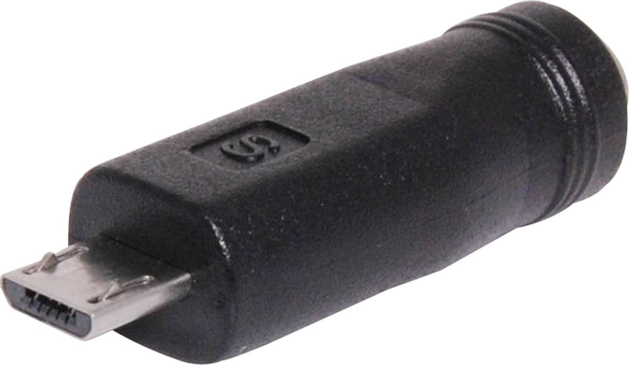 DC Power 2.1mm Socket To Micro USB A Plug Adapter