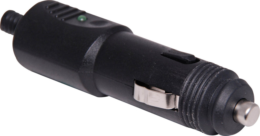 12VDC Fused LED Male Line Car Accessory Plug