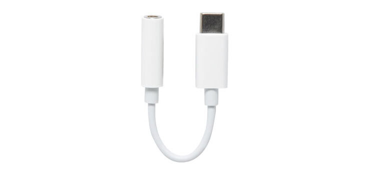 Dynalink Headphone Audio Adapter Cable USB C 3.5mm Compatible for Type C Port Smartphones