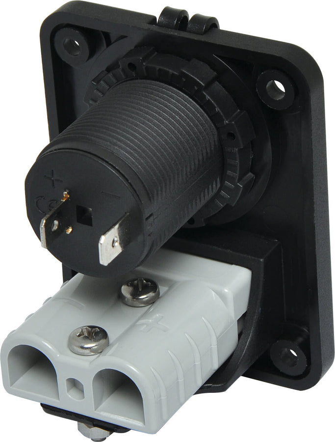 Powerhouse Panel Mount Anderson Style Connector With Car Accessory