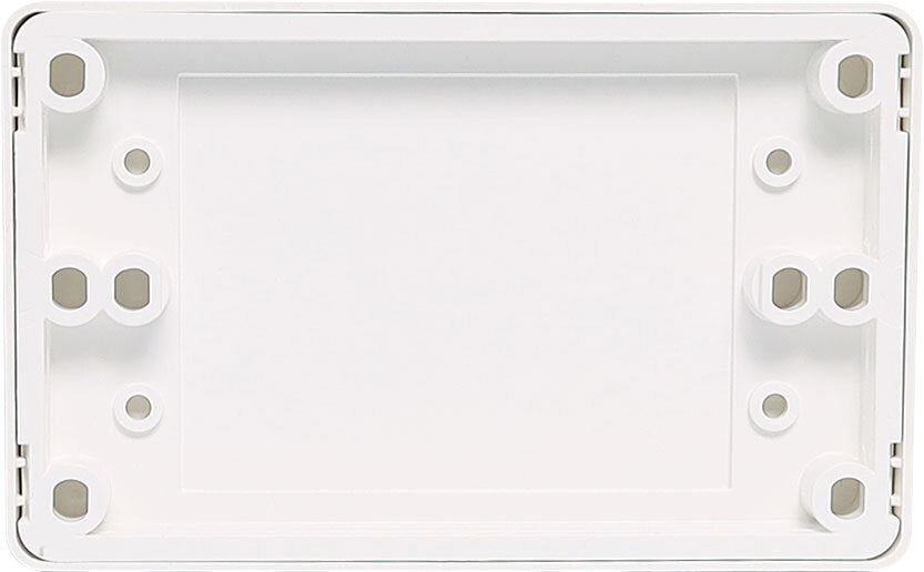 Altronics Dual Cover Blank Wallplate