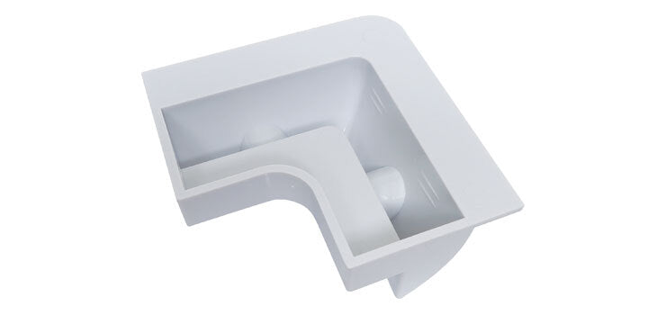 Plastic Solar Panel Corner Mount 4pc