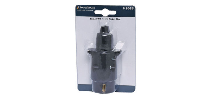 Powerhouse Wirable Large 7 Pin Round Trailer Plug