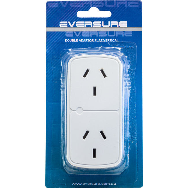 EVERSURE PB20V Double Flat Vertical Adapter White