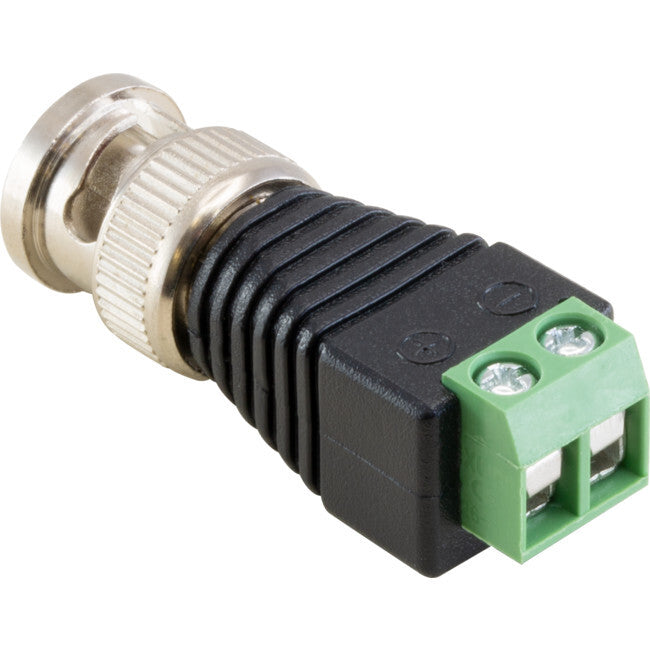 Screw Terminal Male BNC Plug