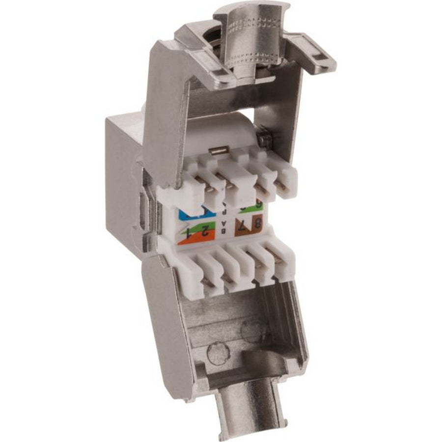 DOSS Shielded CAT6A Socket Keystone Jack Mechanism Socket