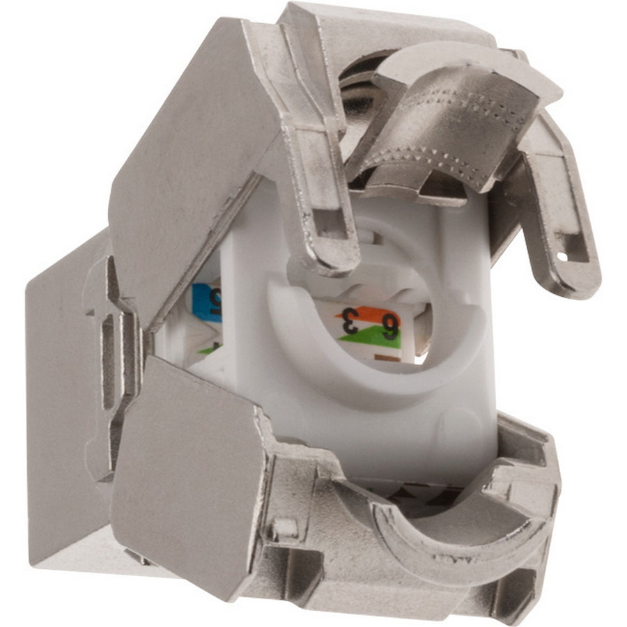 DOSS Shielded CAT6A Socket Keystone Jack Mechanism Socket