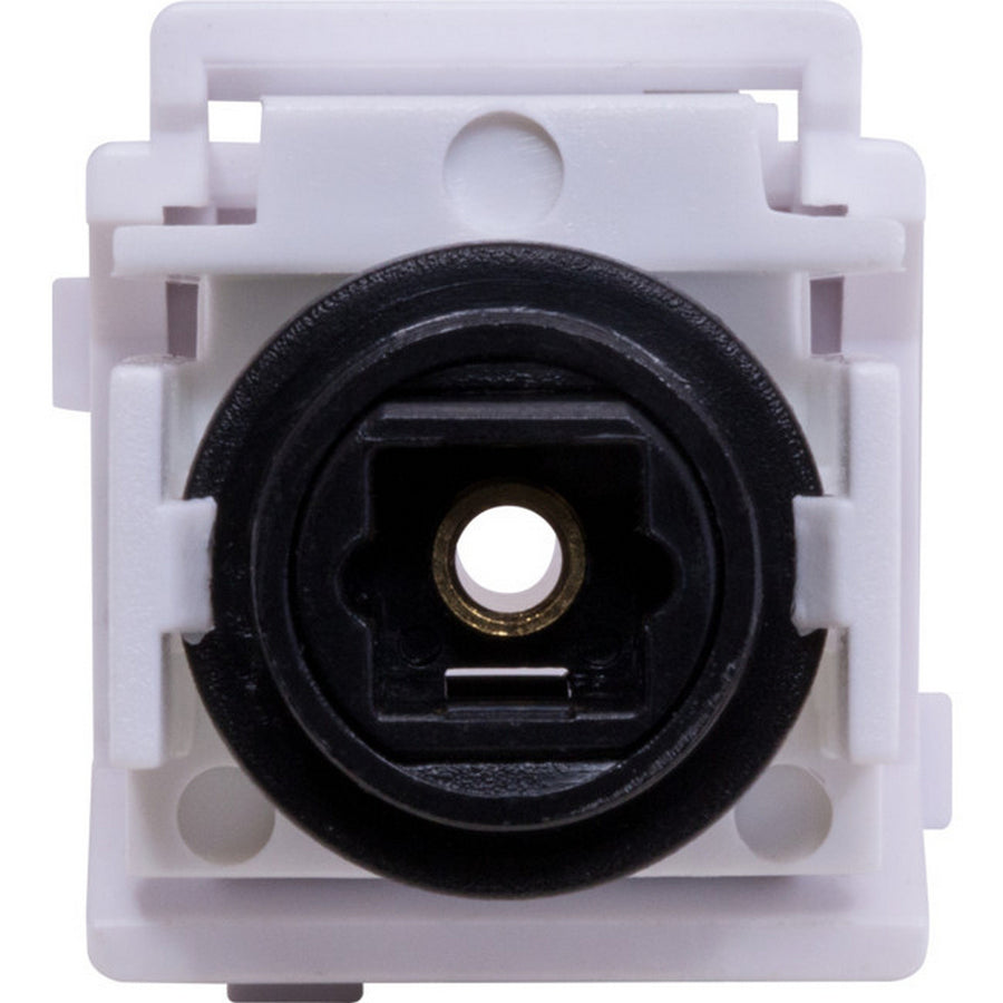 Toslink Optical Insert Joiner with Bezel suit Clipsal Plates