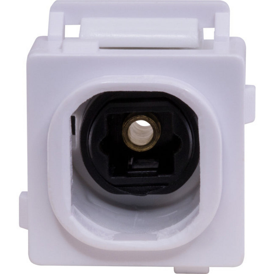 Toslink Optical Insert Joiner with Bezel suit Clipsal Plates