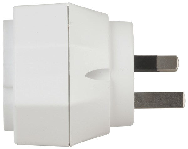 USA and Europe Inbound Travel Adaptor Compatible with 2 and 3 pin plugs