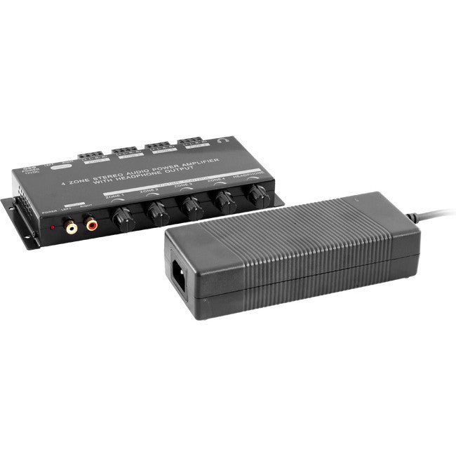 Pro.2 PRO1300 D Class 4 Zone Stereo Power Amplifier Audio with Headphone Out