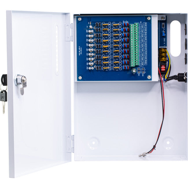 DOSS PWU1812W20 18Way 12VDC 20A Power Supply with UPS PFC Surge Protection