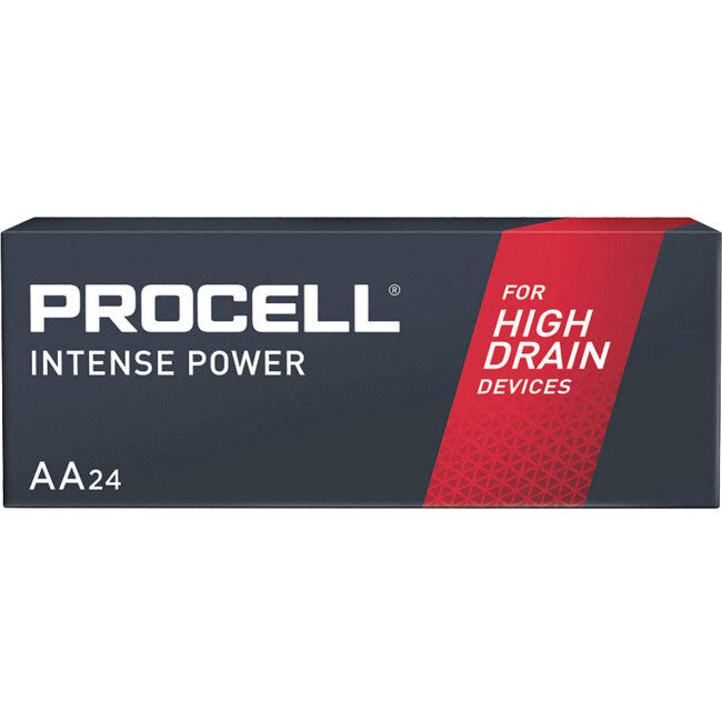 DURACELL PX1500 Procell Intense 1.5V AA Alkaline High Drain Bulk Batteries 24Pk