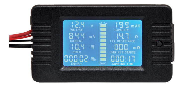 Digital Multi-Function Panel Mount Power Meter With 200A Shunt