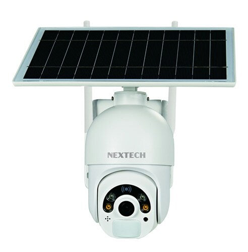 Nextech 1080p Smart WiFi PTZ Camera with Solar Panel S800 model 10m infrared