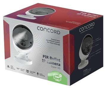 Concord 5MP HD PIR Wireless or IP with Mount Hardware Security Bullet Camera