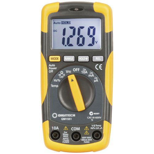 Meter DMM Auto 4000CT True RMS CAT III With Non Contact Voltage Testing