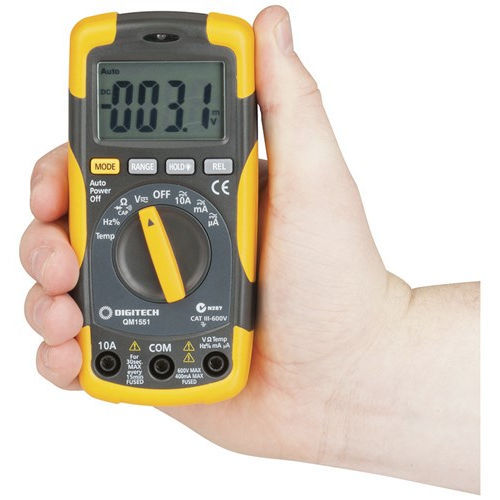 Meter DMM Auto 4000CT True RMS CAT III With Non Contact Voltage Testing