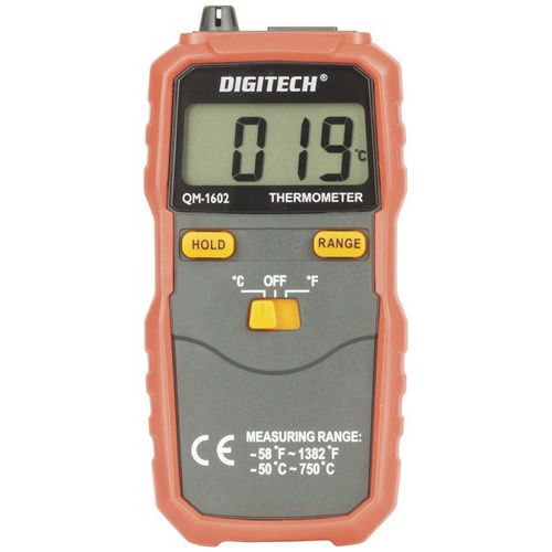 Handy Digital Thermometer With K Type Thermocouple With LCD Display