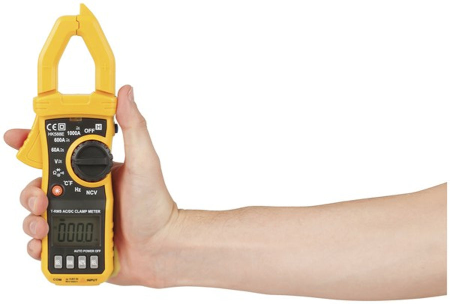 1000A True RMS AC/DC Clamp Meter