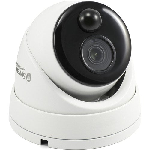 Swann 4K UHD Thermal Sensing Dome Camera SWPRO-4KDOME with CCTV Security Sticker