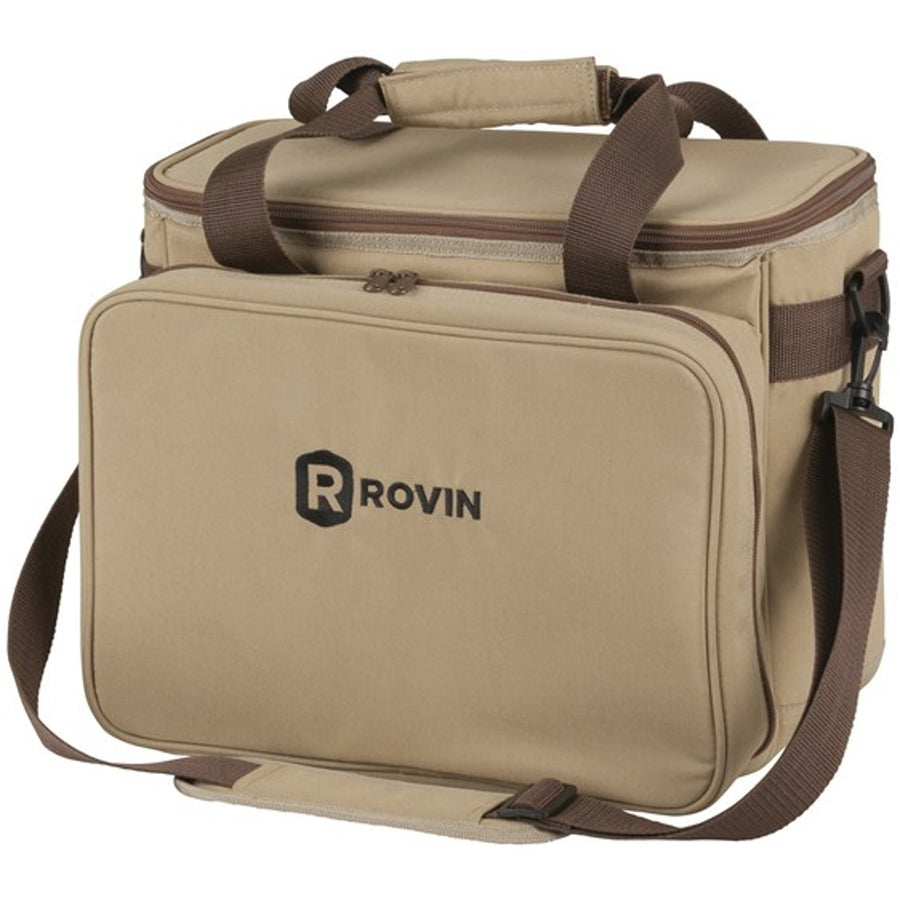 Rovin Deluxe 2 Person Picnic Bag Contains Salt Pepper Set Cloth Napkins Knife