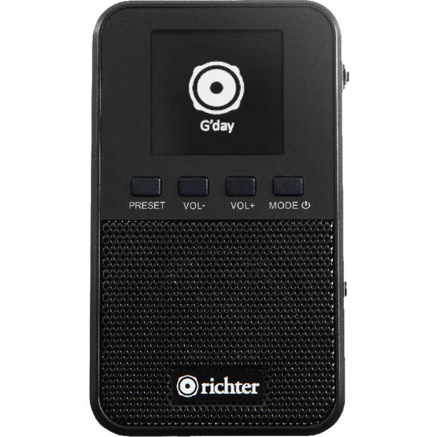 Richter RR10 DAB FM Digital Pocket Radio with Speaker & Headphone