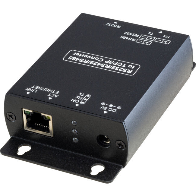 RS232 RS485 RS422 to Ethernet TCP IP Bi -Directional Converter