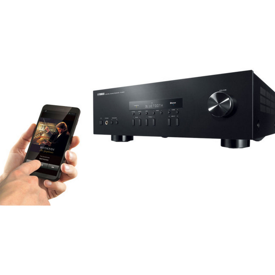 YAMAHA RS202B 100Watt  40 Station AM FM Tuner Bluetooth Stereo Receiver