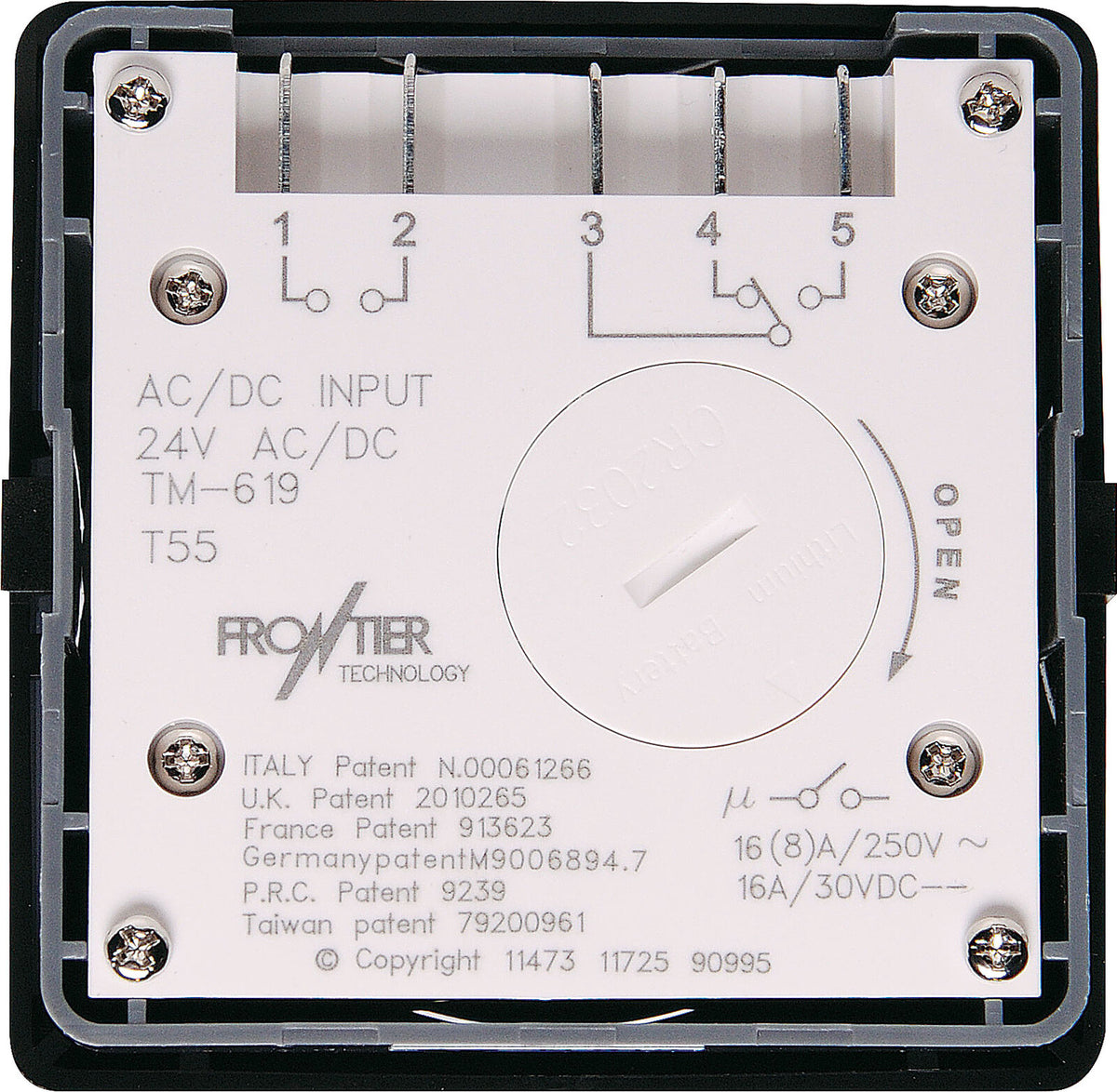 Frontier 16A 8 Program 12V DC SPDT Alternate Digital Timer Module ...