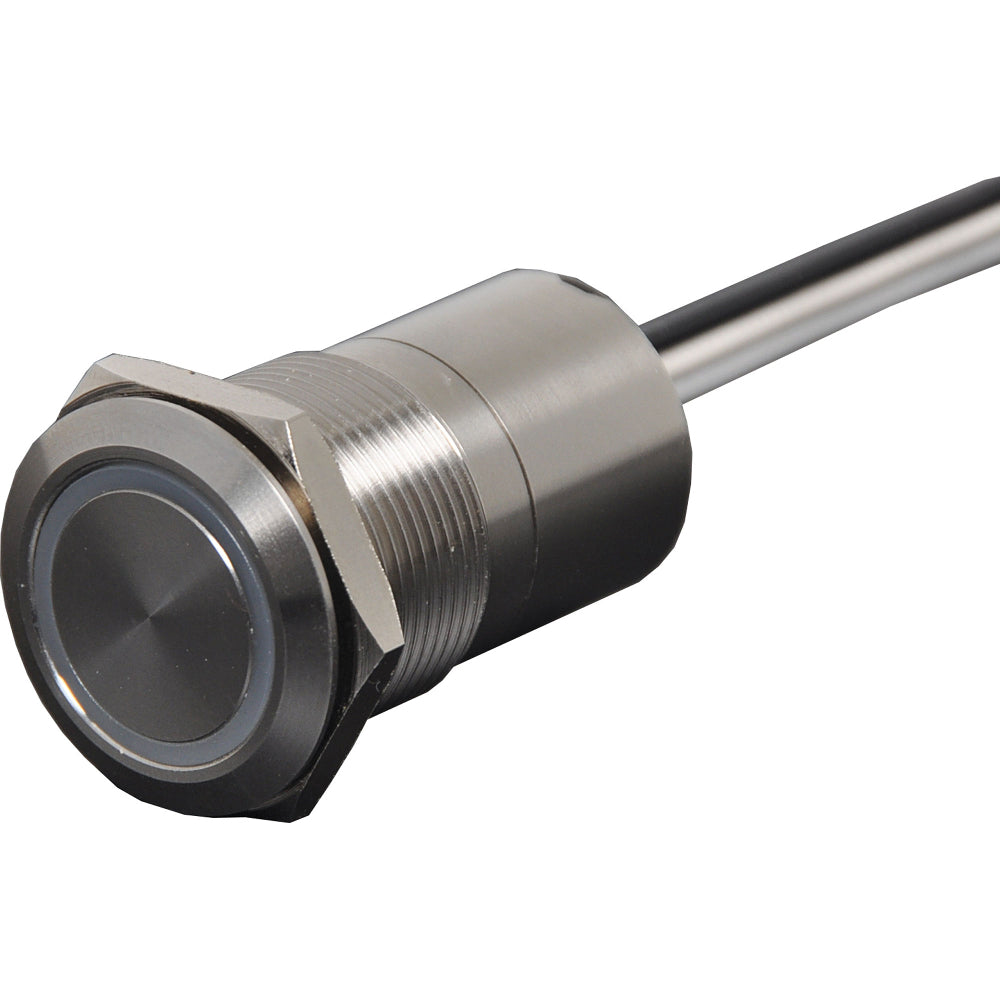 Weatherproof IP68 SPST LED Vandal Resistant Momentary Touch Switch ...