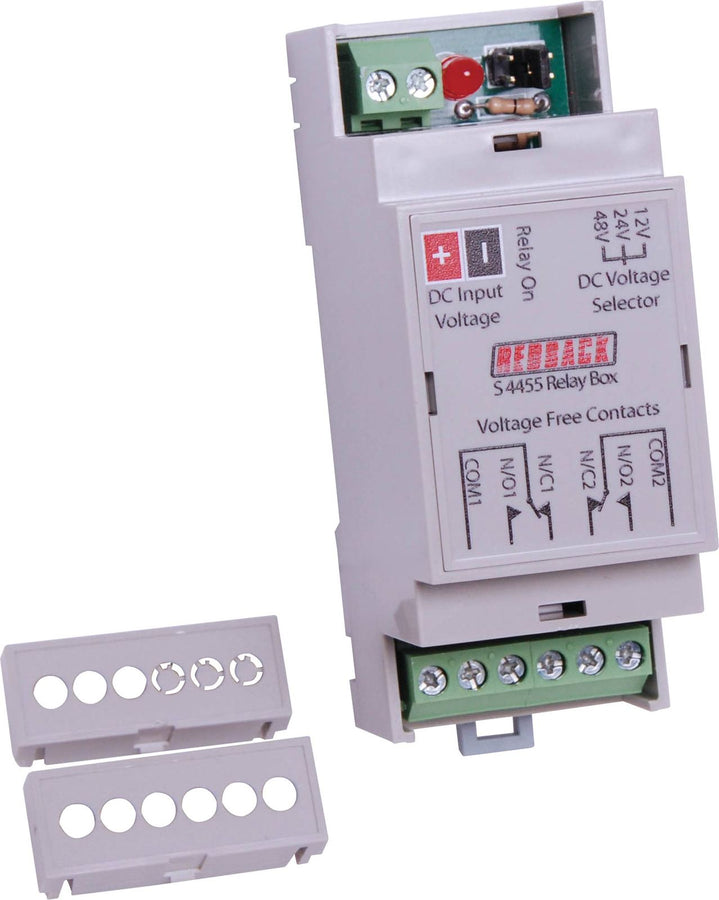 Redback 12V/24V/48Vdin Rail Relay Box