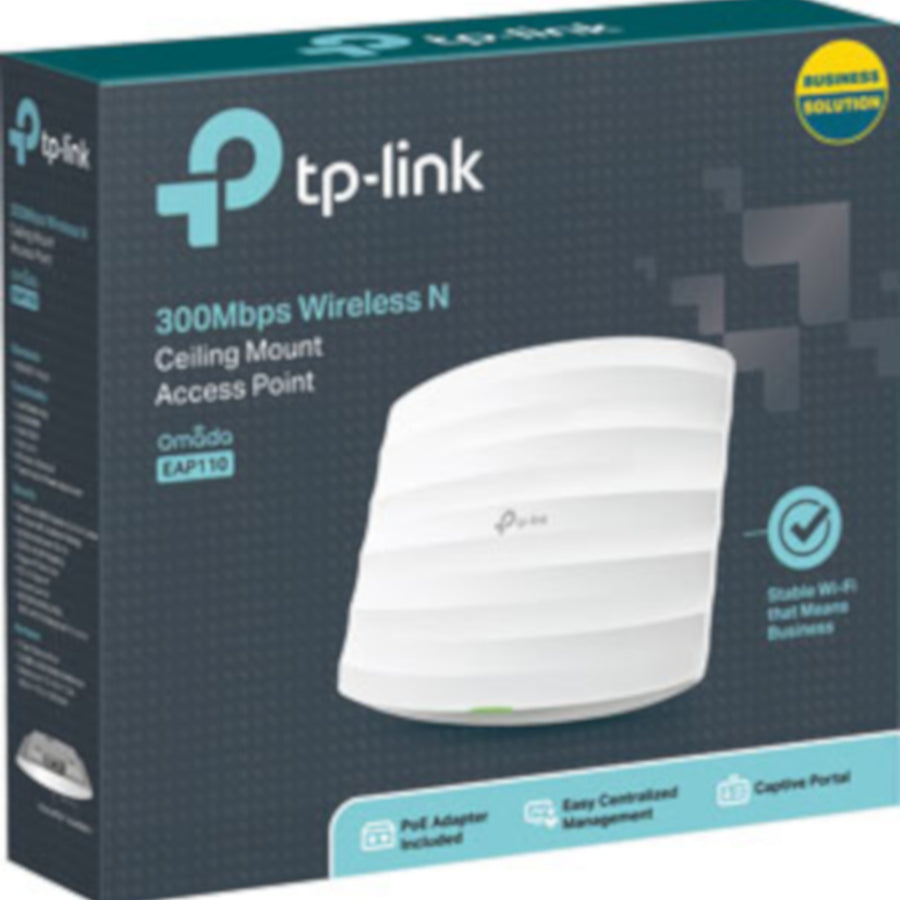 Totp link EAP110 2.4GHz 300Mbps Ceiling Mount Wireless Access Point